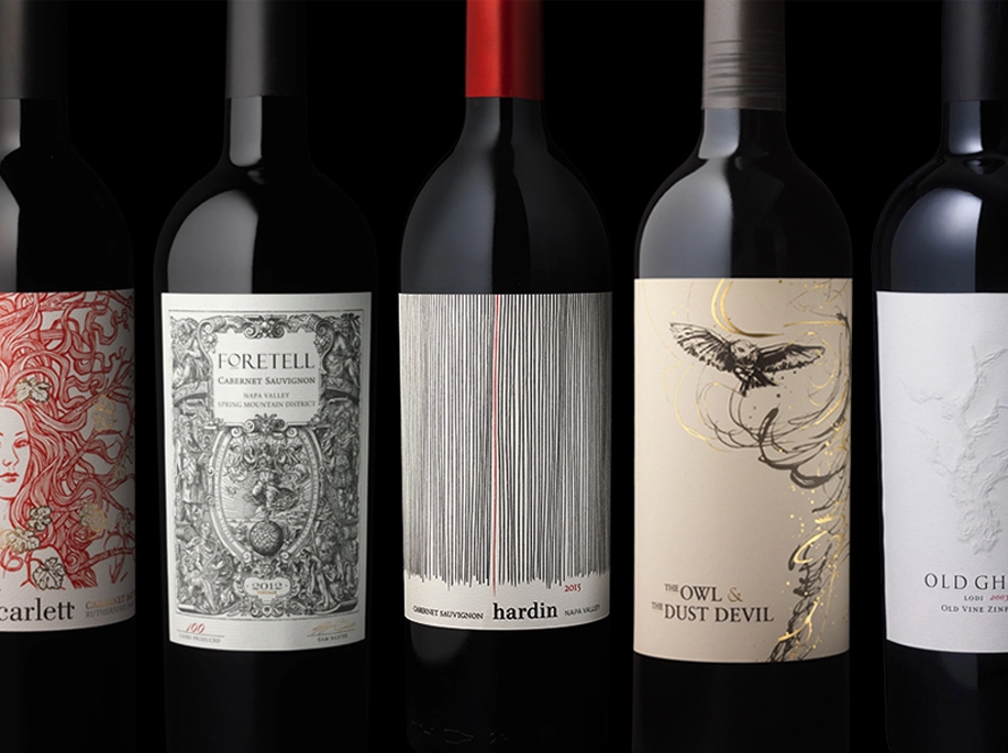 Rótulos de vinho personalizado